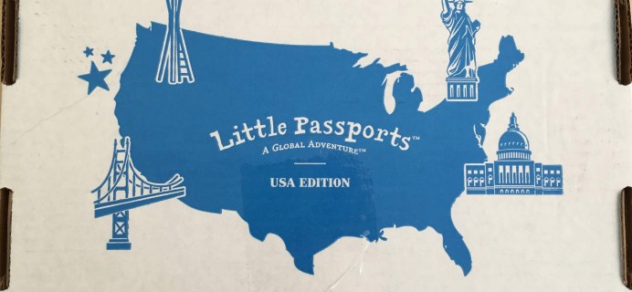 Little Passports USA Subscription Box Review & Coupon – Intro Box