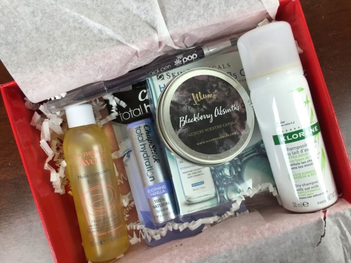 Allure Beauty Box December 2015 unboxing