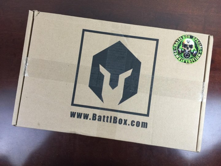 BattlBox October 2015 box