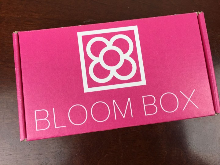 Bloom Box December 2015 box