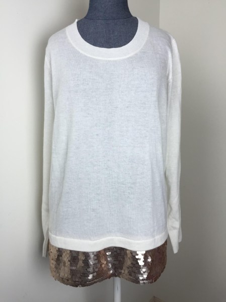 Brixon Ivy Gambino Sequin Detail Pullover Sweater