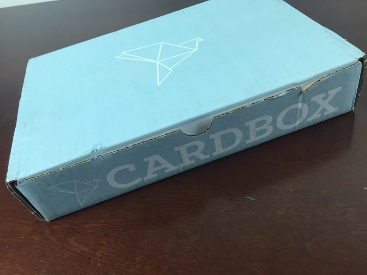 Cardbox by Sendtiment November 2015 box