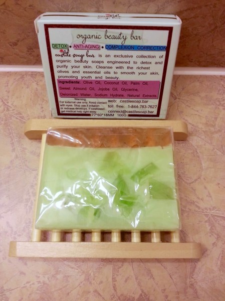 Castile Soap Box November 2015 Complexion Correcting Aloe Vera Soap