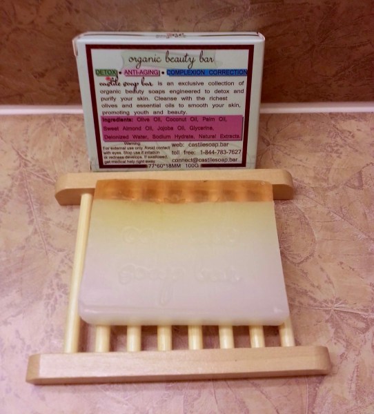 Castile Soap Box November 2015 Detox Calendula Soap