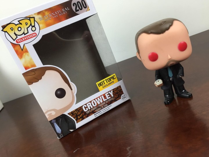 Fanmail Supernatural Limited Edition Box 2015 funko pop crowley