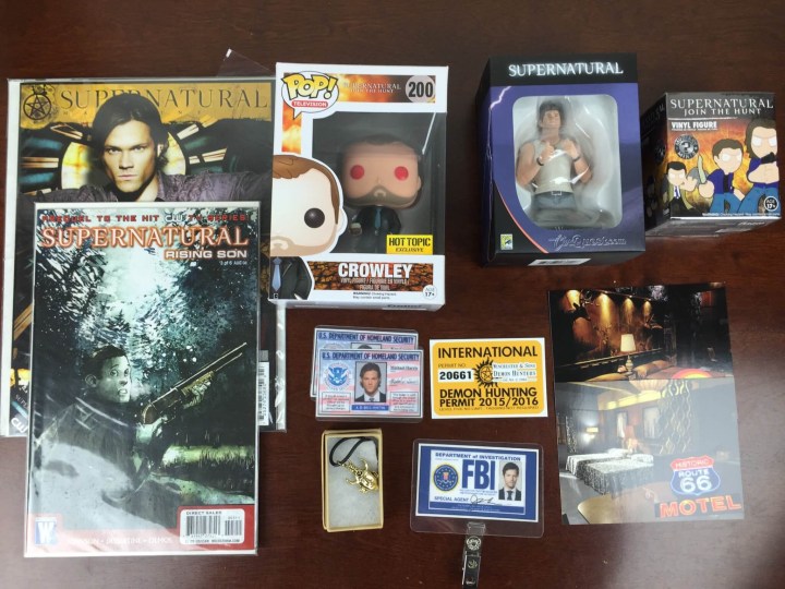 Fanmail Supernatural Limited Edition Box 2015 review