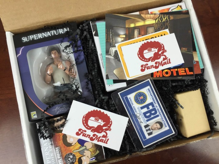 Fanmail Supernatural Limited Edition Box 2015 unboxing