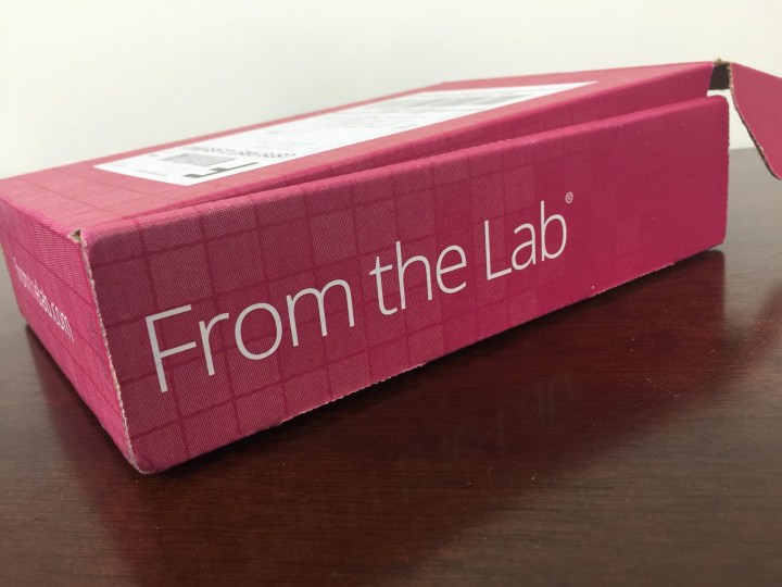 From The Lab December 2015 box