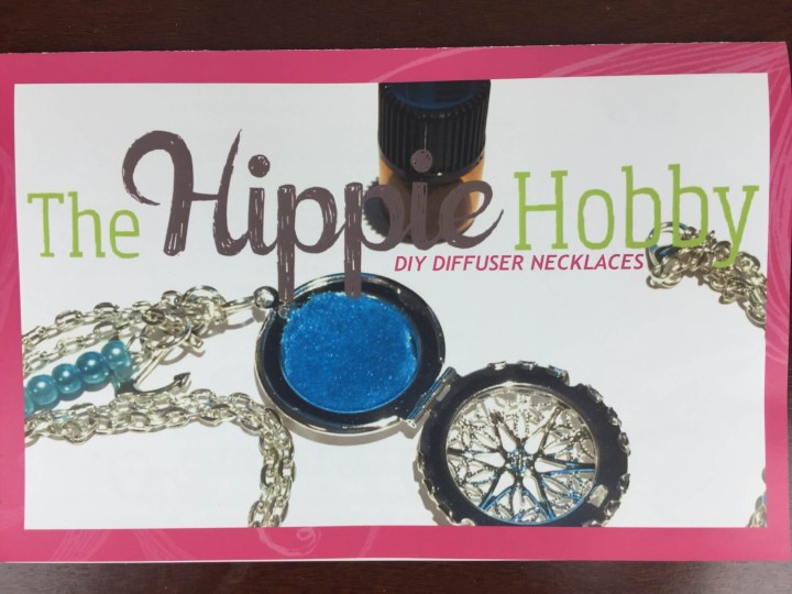 Hippie Hobby Craft Subscription Box December 2015 craft