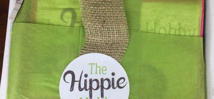 The Hippie Hobby November/December 2015 Subscription Box Review & Coupon