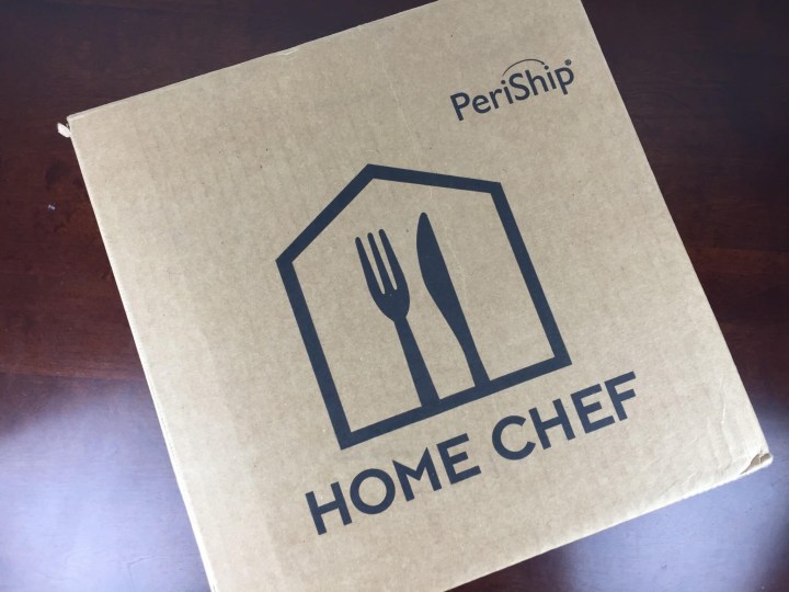 Home Chef November 2015 box