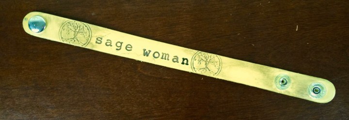 Honey & Sage November 2015 Sage Woman Box bracelet