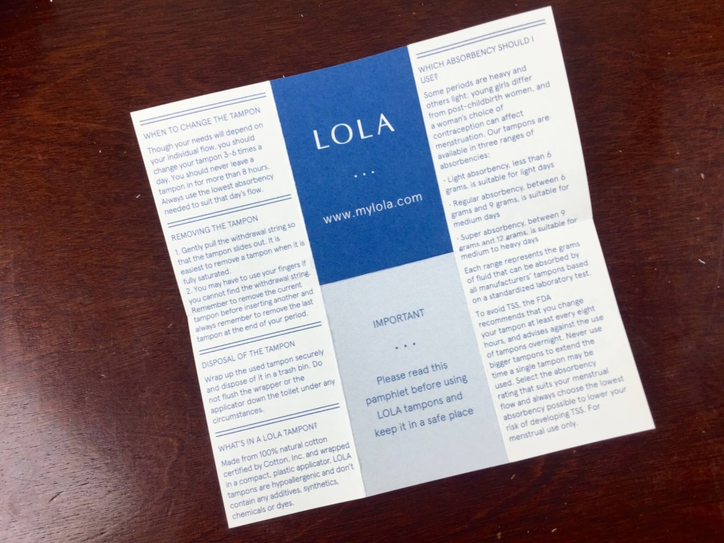 LOLA Organic Tampons Subscription Box Review + First Box Deal! Hello