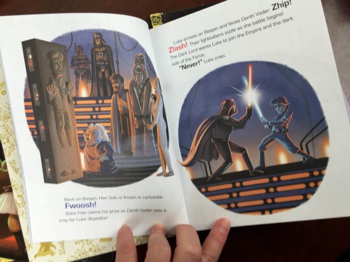 Loot Crate Star Wars Limited Edition Box 2015 inside little golden book