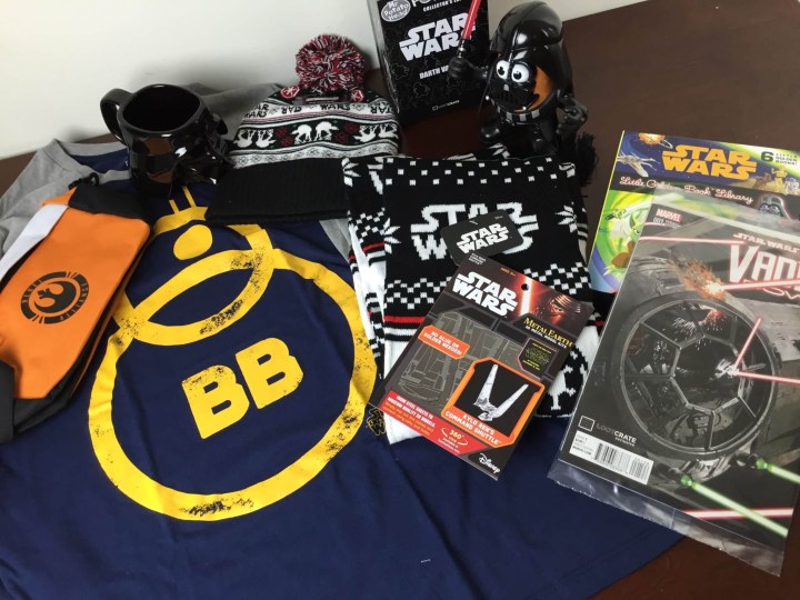 Loot Crate Star Wars Limited Edition Box 2015 items