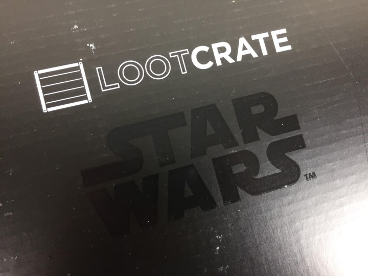 Loot Crate Star Wars Limited Edition Box 2015 lid
