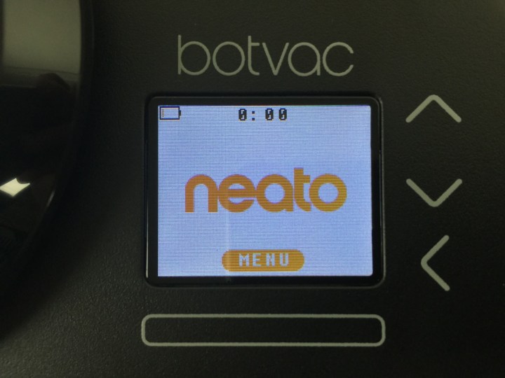 Neato Botvac D80 screen