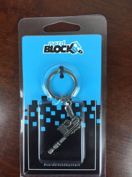 Nerd Block December 2015 keychain