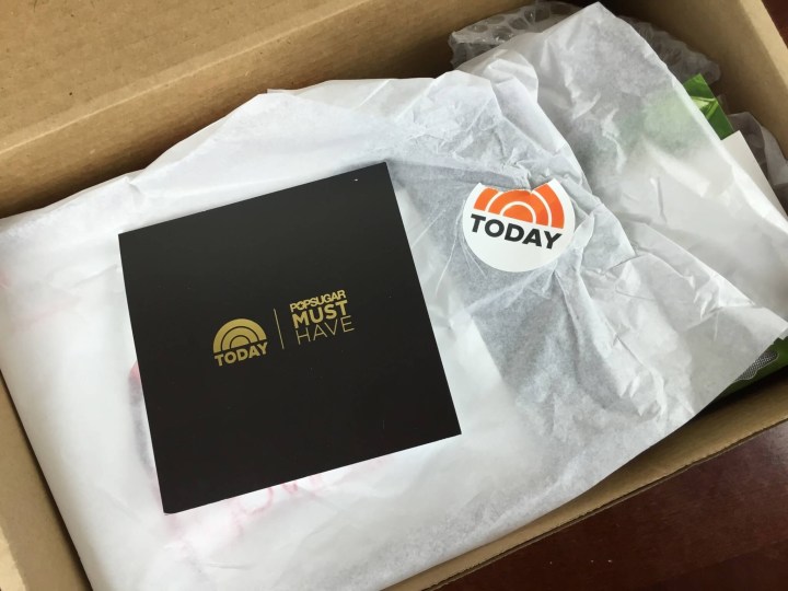 POPSUGAR Today Show Box unboxing