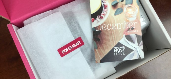 Popsugar Must Have Box December 2015 Review & Coupon