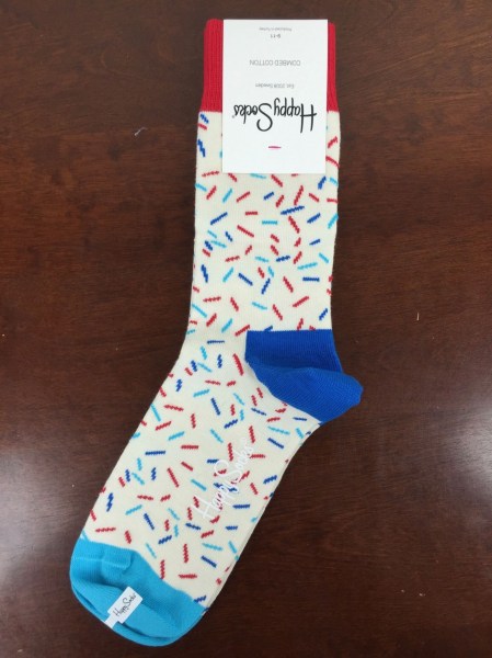 Say It With A Sock December 2015 happy socks