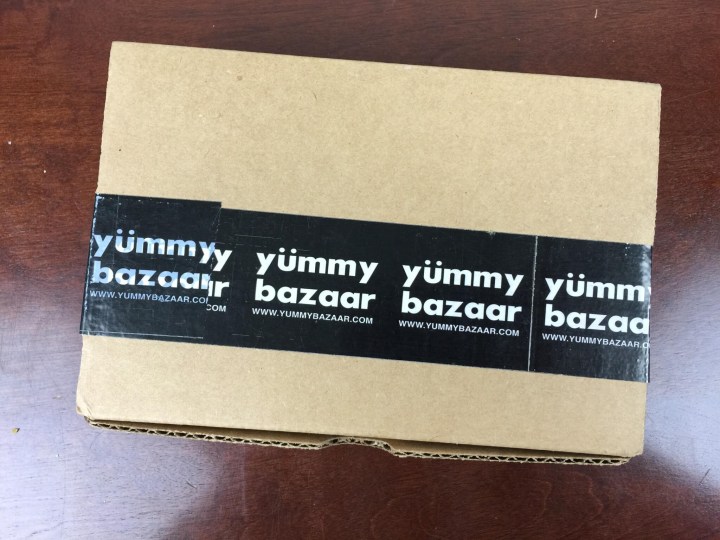 Yummy Bazaar December 2015 Mini Holiday Box box