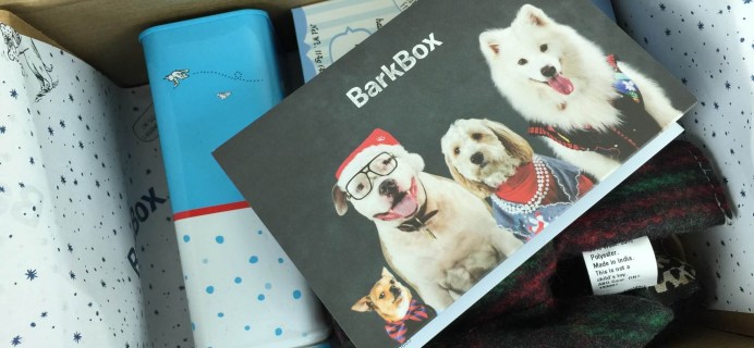 December 2015 Barkbox Subscription Box Review + Coupon Code