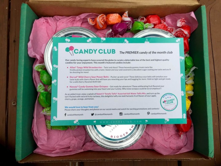 candy club december 2015 unboxing