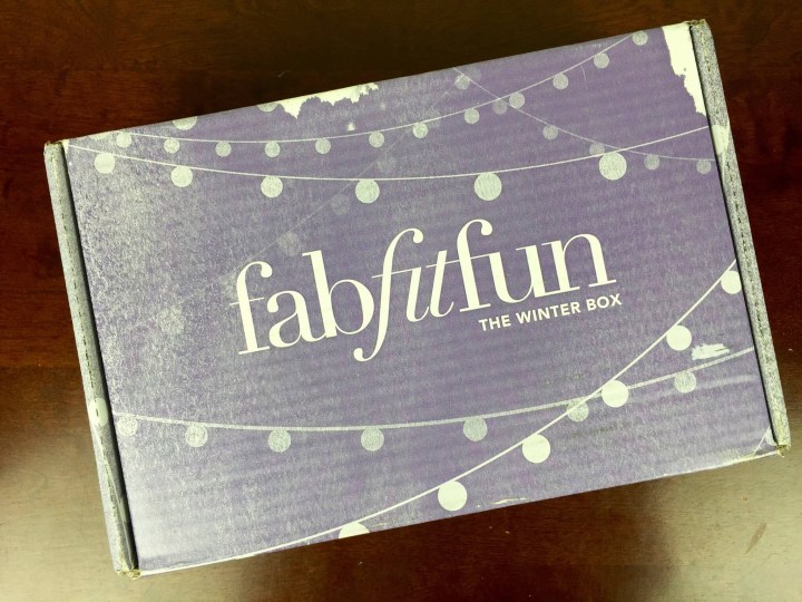 fabfitfun winter 2015 box