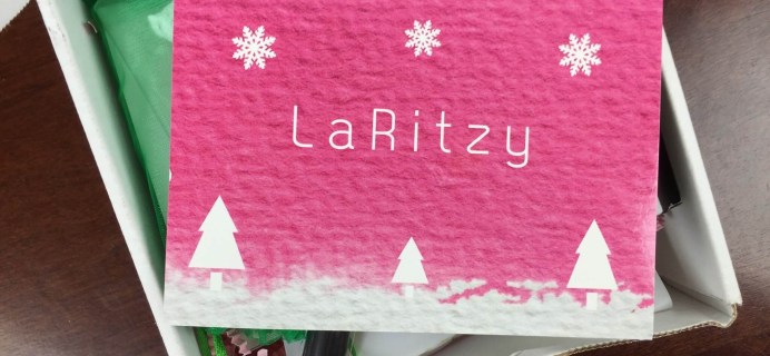LaRitzy Subscription Box Review & Coupon – December 2015