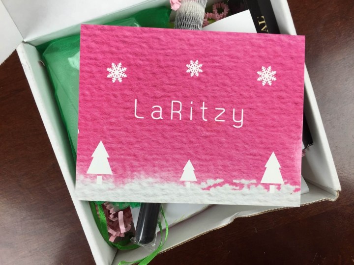 laritzy december 2015 unboxing