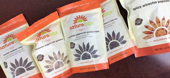 NatureBox January 2016 Subscription Box Review & 50% Off Coupon