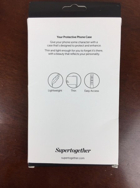 supertogether phone case december 2015 back