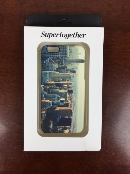 supertogether phone case december 2015 box