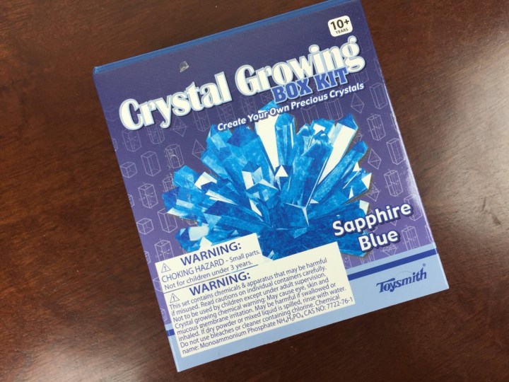 supply pod star wars december 2015 crystal growing kit