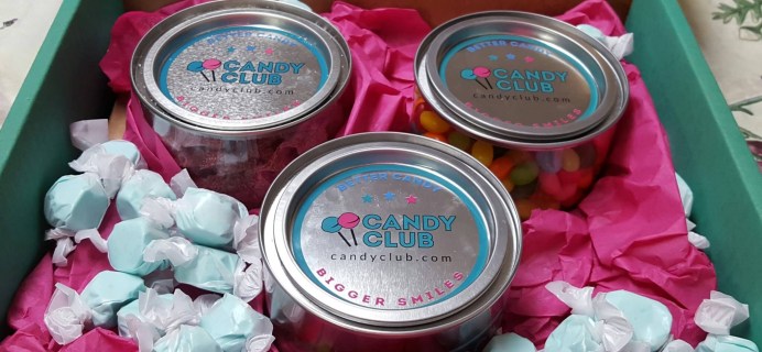 January 2016 Candy Club Review & 50% Off Discount