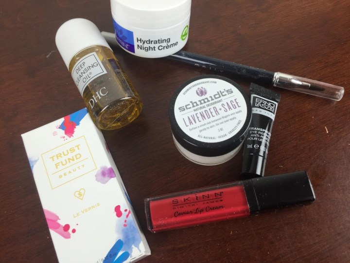 allure beauty box december 2015 review