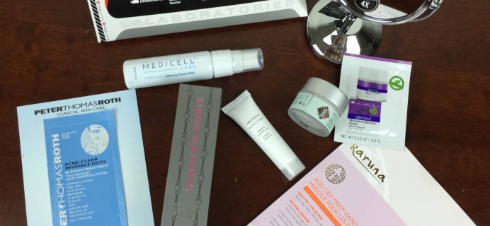 January 2016 BeautyFIX Subscription Box Review + 50% Off Coupon