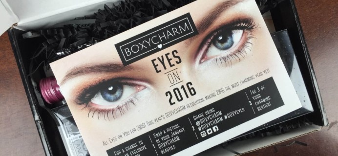 January 2016 BoxyCharm Subscription Box Review & Coupon