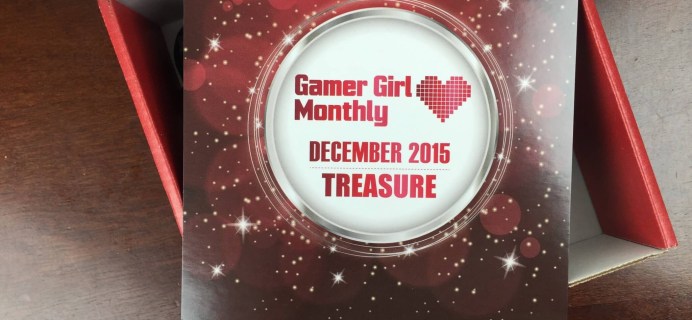 Gamer Girl Monthly December 2015 Subscription Box Review