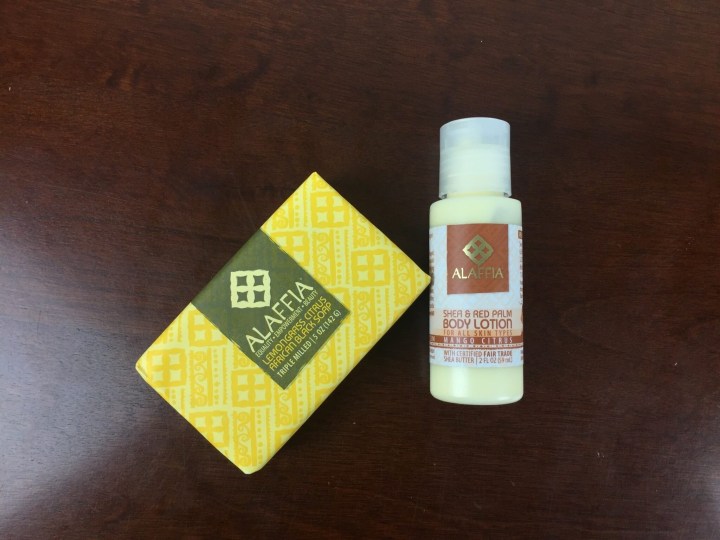 globein artisan gift box january 2016 soap lotion
