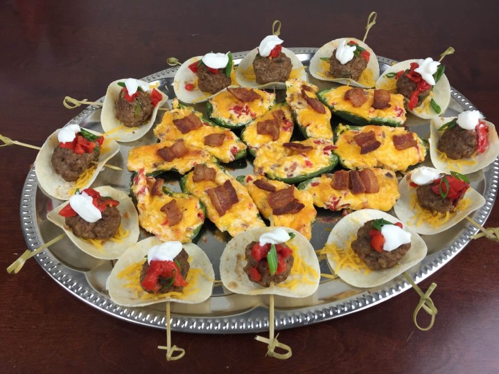 home chef january 2016 New Year's Eve Appetizers