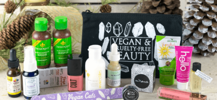 New Vegan Cuts Winter Beauty Essentials Kit + Coupon