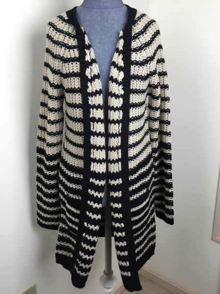 january 2016 golden tote Miracle Tiger Stripe Cardi