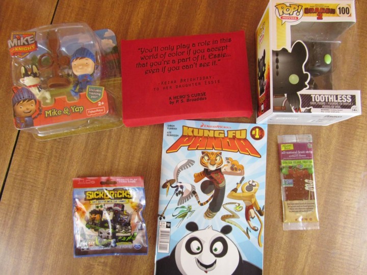 Everything in the January KidsPrizePack box