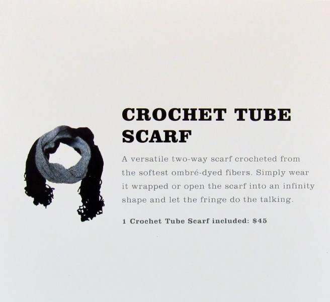 Jules Smith Crochet Tube Scarf