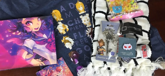 Loot Anime Subscription Box Review – December 2015: ENCHANT