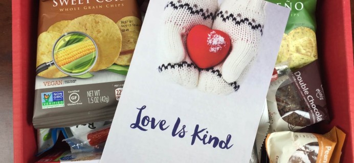 Love With Food January 2016 Deluxe Box Review + Coupon
