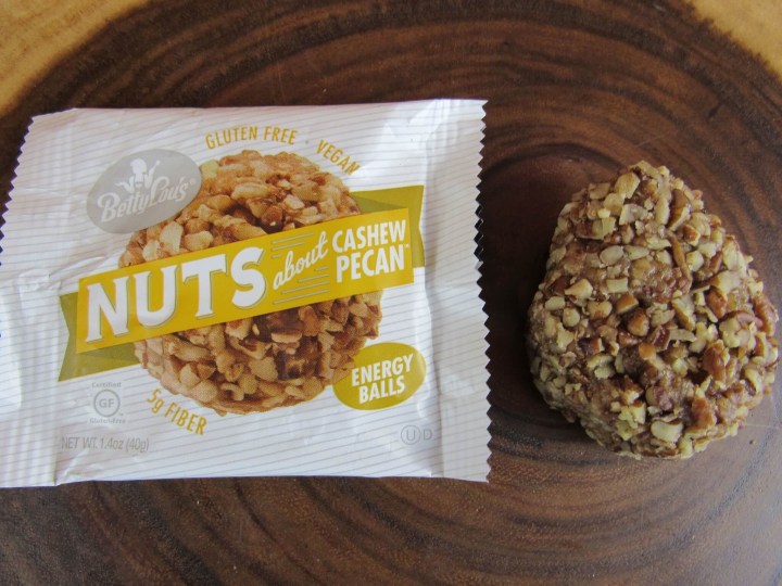 Betty Lou's Almond Butter and Cashew Pecan Energy Balls 