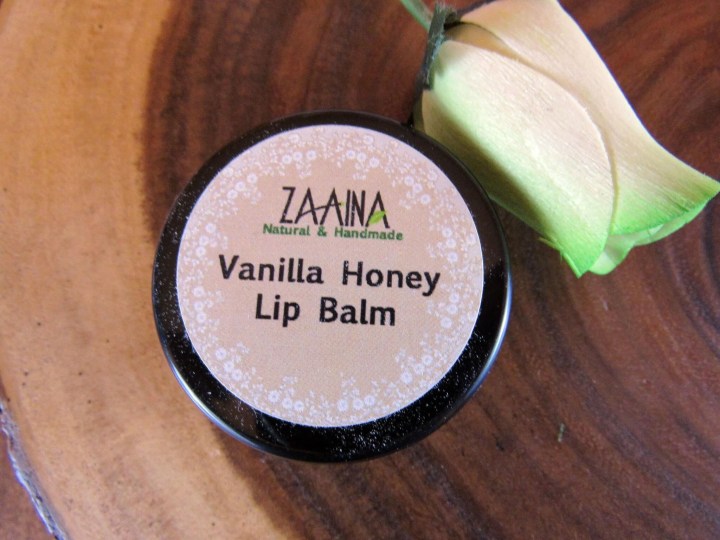 Zaaina vanilla Honey Lip Balm